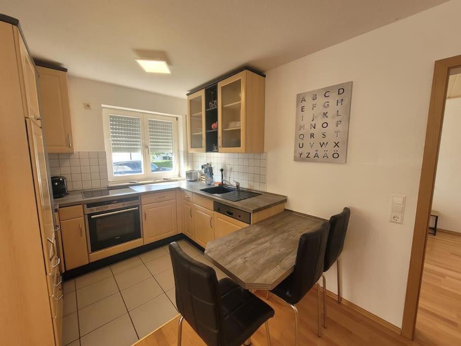 היידנהיים אן דר ברנץ Zwei Zimmer Wohnung מראה חיצוני תמונה